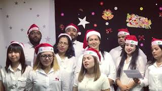 GLOBELINK WEST STAR SHIPPING LLC CHRISTMAS CAROL OFFICE celebrations 2018 [upl. by Anne-Marie]