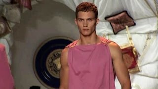 Versace Mens SpringSummer 2015 Full Show  HQ [upl. by Irolav]