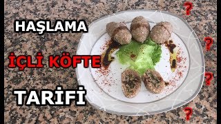 İÇLİ KÖFTE NASIL YAPILIR  hatay içli köfte içi nasıl hazırlanır HAŞLAMA [upl. by Htur6]