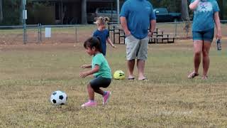 Murphy Mays First Day Soccer Practice [upl. by Gillian807]