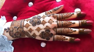 Back Hand Mehndi Design  Eid Mehndi designs  bridal mehndi  mehandi  mehndi ke design  mehendi [upl. by Schweitzer]