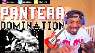 The heaviest breakdown ever was witnessed here  Pantera  Domination Live Video  REACTION [upl. by Pinette]