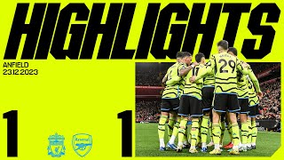 Big Gabi with a big goal  Liverpool vs Arsenal 11  Premier League  Highlights [upl. by Raychel]