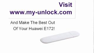 Huawei E172 Unlock Code Simlock Code  Free Software  Free Tutorial [upl. by Cornelia]