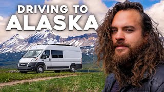 Vanlife Camping in Snowy Cold Canada Driving to Alaska [upl. by Htiduj575]