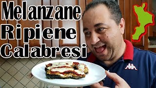 Ricetta Melanzane Ripiene Calabresi  Mulingiani Chini  Ricetta Facile [upl. by Alaek]