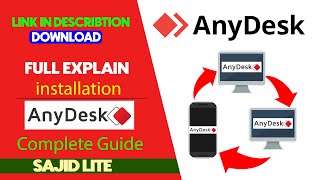 How to install anydesk i amp Guide remotely Excess any System Moblile Controle anyware [upl. by Yemane]