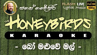 Bo Maluwe Mal Karaoke Without Voice බෝ මළුවේ මල් කැරෝකේ [upl. by Aelram]