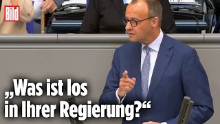 Generaldebatte UkraineZoff zwischen Scholz und Merz  Die schnellste Meinung Deutschlands [upl. by Lasky]