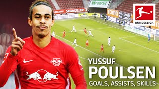 Best of Yussuf Poulsen  Best Goals Assists Skills amp Moments [upl. by Alrrats]