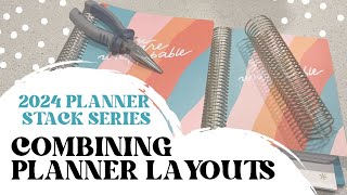 2024 Planner Stack Series  Combining Planner Layouts [upl. by Antrim]