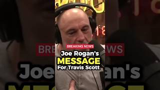 Joe Rogan SPOKE OUT On Travis Scott Getting Arrested in Paris travisscott shorts joerogan [upl. by Maite]