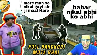 MOTA BHAI GTA 5 RP FUNNY MOMENTS  GTA 5 SVRP FUNNY MOMENTS Ft MOTABHAI [upl. by Pelagias]