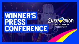 Winners Press Conference  Live Stream  Eurovision 2023 [upl. by Nyleda]