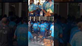 Fiji Teams Hymn of Faith at Paris Olympic Village [upl. by Litta]