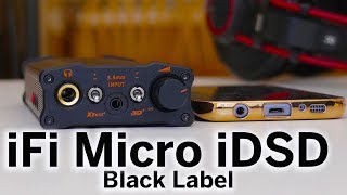 iFi Audio Micro iDSD Black Label Portable Headphone Amp DAC  Unboxing [upl. by Notxed]