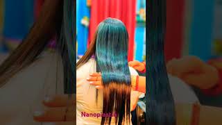 Professional Nanoplastia hair treatmentnanoshine rinkuslifestyle hairstyle youtubeshorts [upl. by Donaugh]