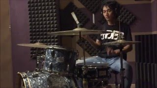 Bunkface  Malam Ini Kita Punya Drum Cover [upl. by Alyag]