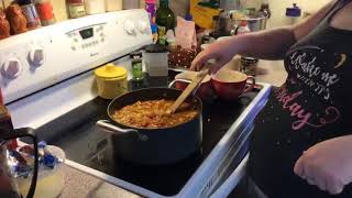 Unstuffed Cabbage Roll Soup Video 2 [upl. by Aryek]