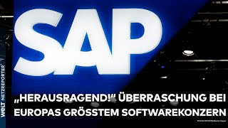 SAP quotHerausragendquot Überraschung beim größten Softwarekonzern in Europa [upl. by Ynaffat]