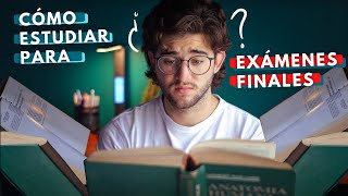 Cómo Estudiar Para Exámenes Finales  6 Tips para romperla en los finales [upl. by Lalo]