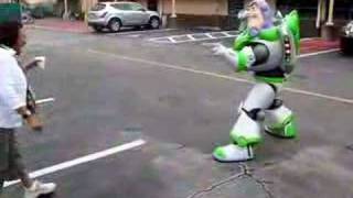 BUZZ LIGHTYEAR DANCING  DISNEY [upl. by Suoiluj373]