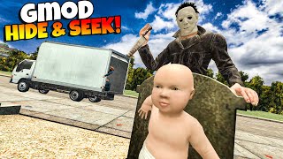 Hide and Seek With Garrys Mod Murderers Full Movie [upl. by Tterrej]