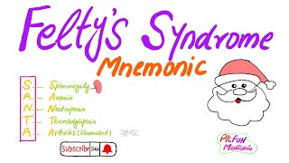 Feltys syndrome Mnemonic [upl. by Meingoldas]