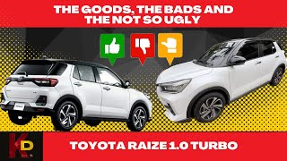 2023 Toyota Raize 10 Turbo CVT  The Goods the Bads and the Not so Ugly [upl. by Zitah]