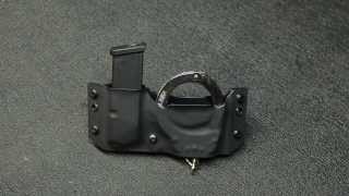 Custom Kydex Safariland Handcuff Holster 1791 Concealment [upl. by Mandie]