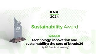 KNX Awards 2024 Sustainability Winner [upl. by Stavro]