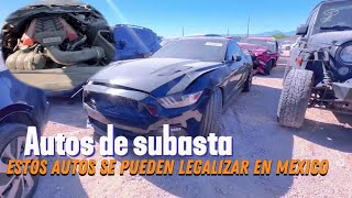 AUTOS DE SUBASTAS EN USA Y SUS PRECIOS  listos para exportar a mexico [upl. by Fuller]