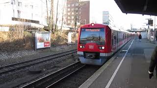 SBahnhof Wandsbeker Chaussee Hamburg [upl. by Eugenius]