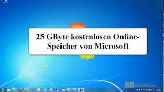 Kostenlose Cloud mit 7  27 GB  TUTORIAL [upl. by Netsrejk]