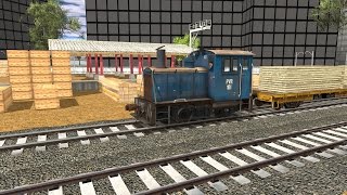 Trainz A New Era  DLS AddOn   Plymouth ML 8 Switcher blue [upl. by Dhiren672]