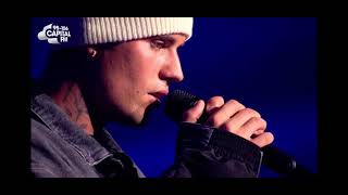 Justin Bieber  Lonely Live At Capital Jingle Bell Ball 2021 [upl. by Silber662]