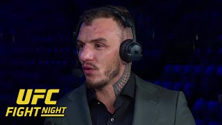 Renato Moicano was expecting ‘a complete beat down’ of Benoit Saint Denis at UFC Paris  ESPN MMA [upl. by Yarezed591]