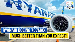 TRIP REPORT  Perfect Flight on the Boeing 737 MAX  RYANAIR 737 MAX  Manchester to Bratislava [upl. by Domph]