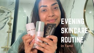 Evening Skincare Routine  in Tamil  Vithya Hair and Makeup [upl. by Tayyebeb61]