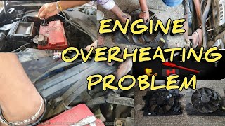 RADIATOR FAN NOT WORKING  ENGINE OVERHEATING  RENAULT DUSTER RADIATOR FAN REMOVAL [upl. by Lindsay246]