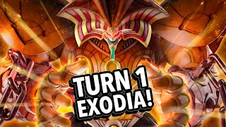 EXODIA TURN 1 YUGIOH MASTER DUEL  Gameplay  Deck Profile [upl. by Aliac]