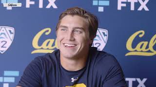 Cal Football Chase Garbers Interview 8242021 [upl. by Fancy]