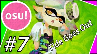 Tide Goes Out  Marie  Splatoon  Osu 7 [upl. by Schmidt]