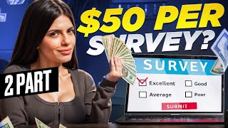 Earn 50 For Every Survey You Complete  FULL GUIDE [upl. by Garth]