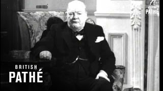 Interview With The Rt Hon Winston Churchill Aka Election Interview No 2 1950 [upl. by Enawtna]