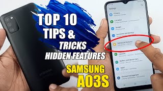 Samsung Galaxy A03s Top10 Tips amp Tricks  For All A Series Users  English Tutorial [upl. by Ut703]