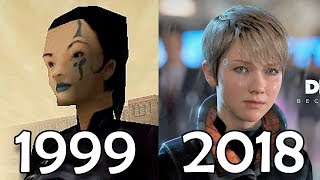 🎮 Evolution Of Quantic Dream Games 1999  2018 [upl. by Kendell]