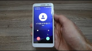 Alcatel 1 5033D incoming call [upl. by Aketal898]