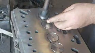 Machine Shop Works Daily Routine Crankshaft Resurfacing Rebuild Bushing Honing Threading [upl. by Naggem]