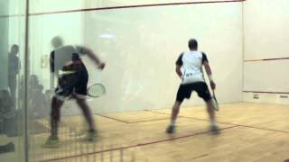 Gregory Gaultier vs Amr Shabana  Edmonton Squash Exhibition  Final [upl. by Fira]